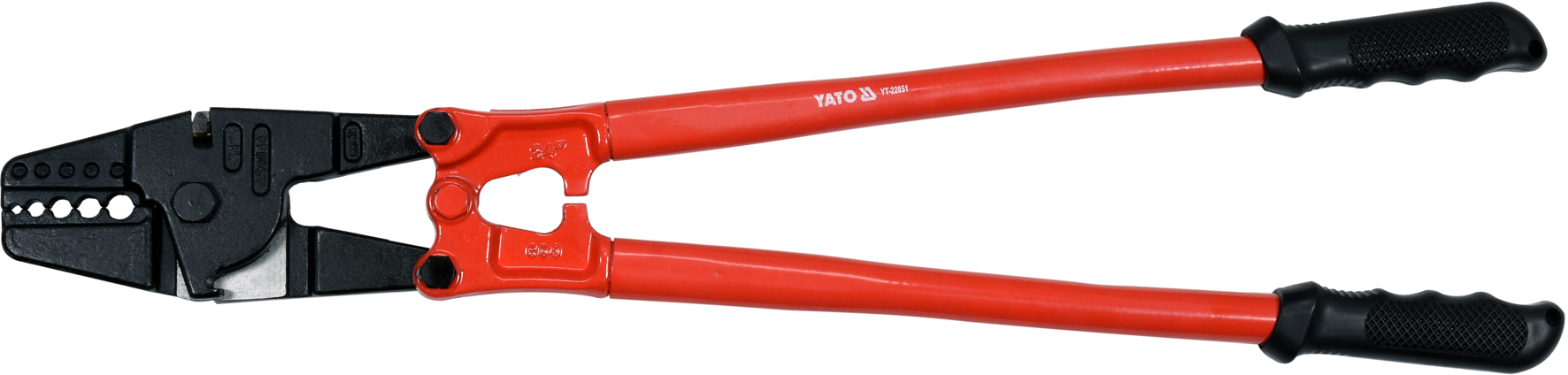 Кліщі для обтискання канатів YATO, Ø4-10 мм, 600 мм