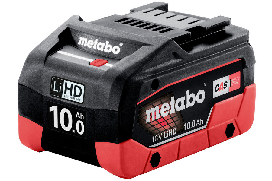 Акумуляторна батарея Metabo LiHD, 18В, 10,0А·год