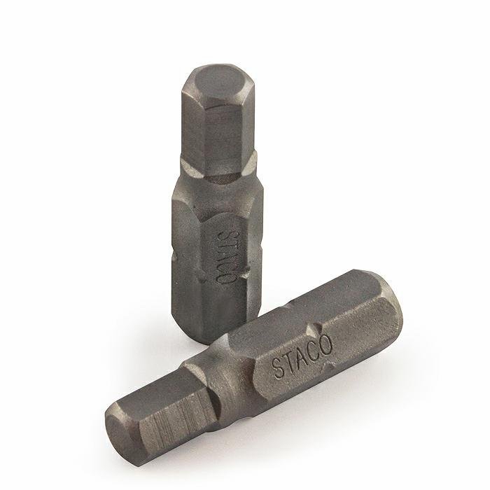 Біта STACO Hex 2 × 25мм, 1/4", S2, 1 шт
