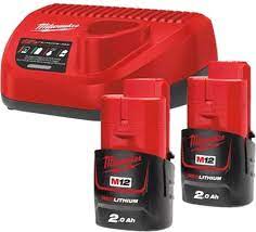 Енергокомплект Milwaukee M12 NRG-202