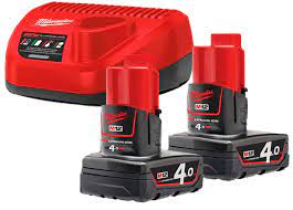 Енергокомплект Milwaukee M12 NRG-402