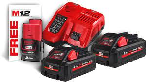 Енергокомплект Milwaukee M18 HNRG-302 + подарунок