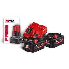 Энергокомплект Milwaukee M18 HNRG-802 + подарок