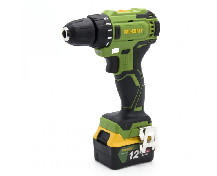 Шурупокрут PROCRAFT РА-18 BL 12V 2*4Ar 45Нм кейс BL 