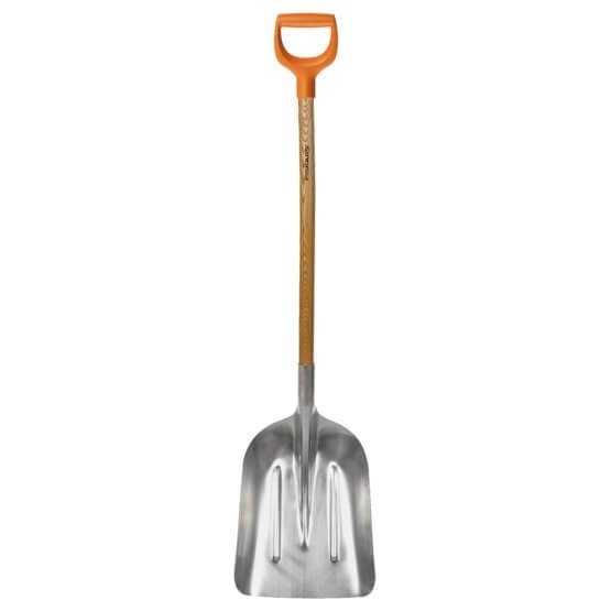 Лопата алюминиевая Fiskars для снега и зерна, 127 см
