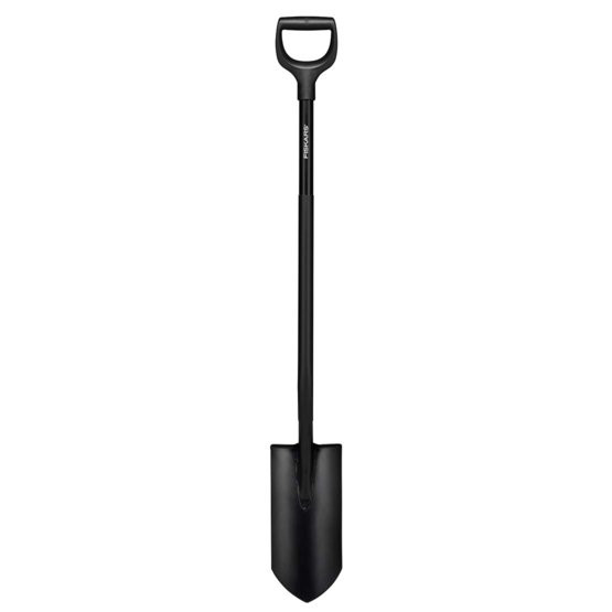 Лопата дренажна Fiskars Ergonomic Pro, 131 см