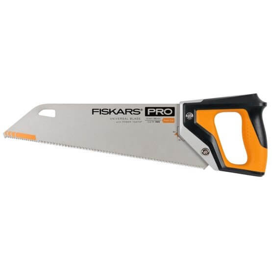 Ножівка по дереву Fiskars PowerTooth 380 мм, 9 TPI