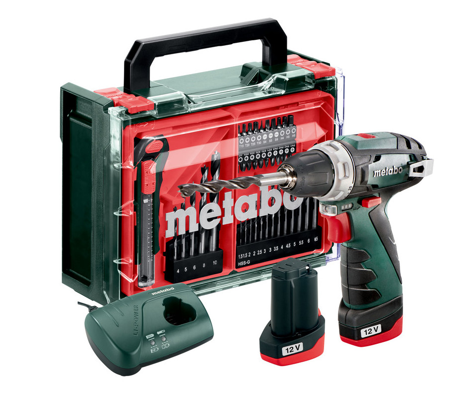 Шурупокрут Metabo PowerMaxx BS Basic Set