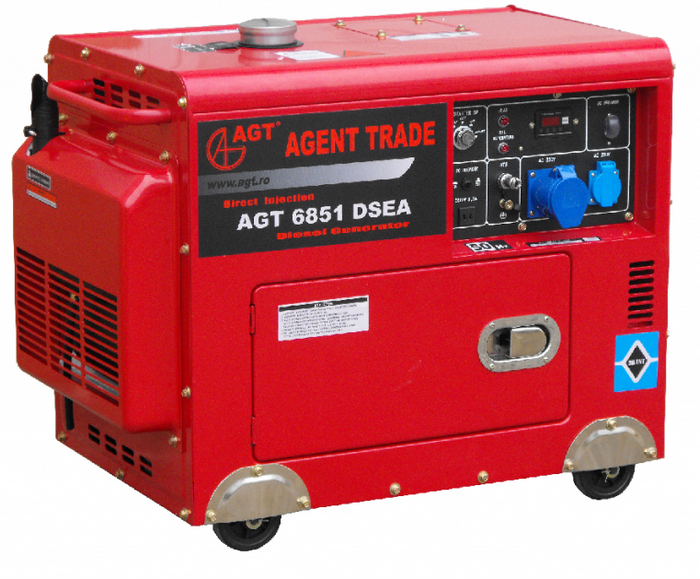 Генератор дизельний AGT Residential Line 6851 DSEA 5,0 кВт