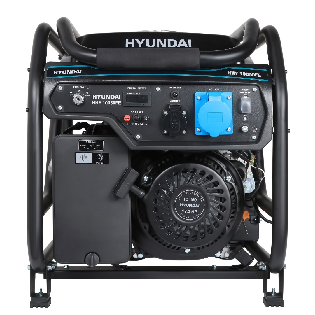 Бензиновый генератор Hyundai HHY 10050FE, 8,0 кВт