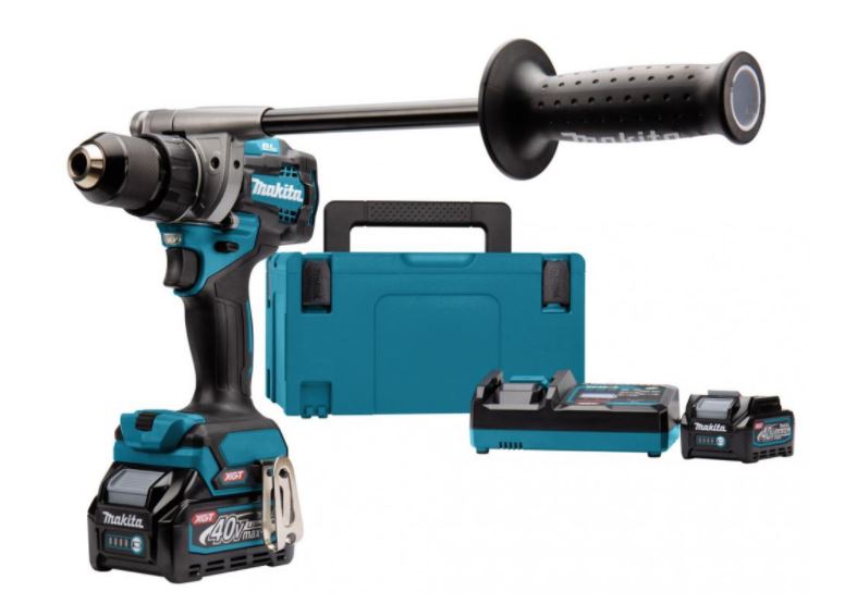 Аккумуляторная дрель-шуруповерт Makita XGT 40 V MAX DF001GD201
