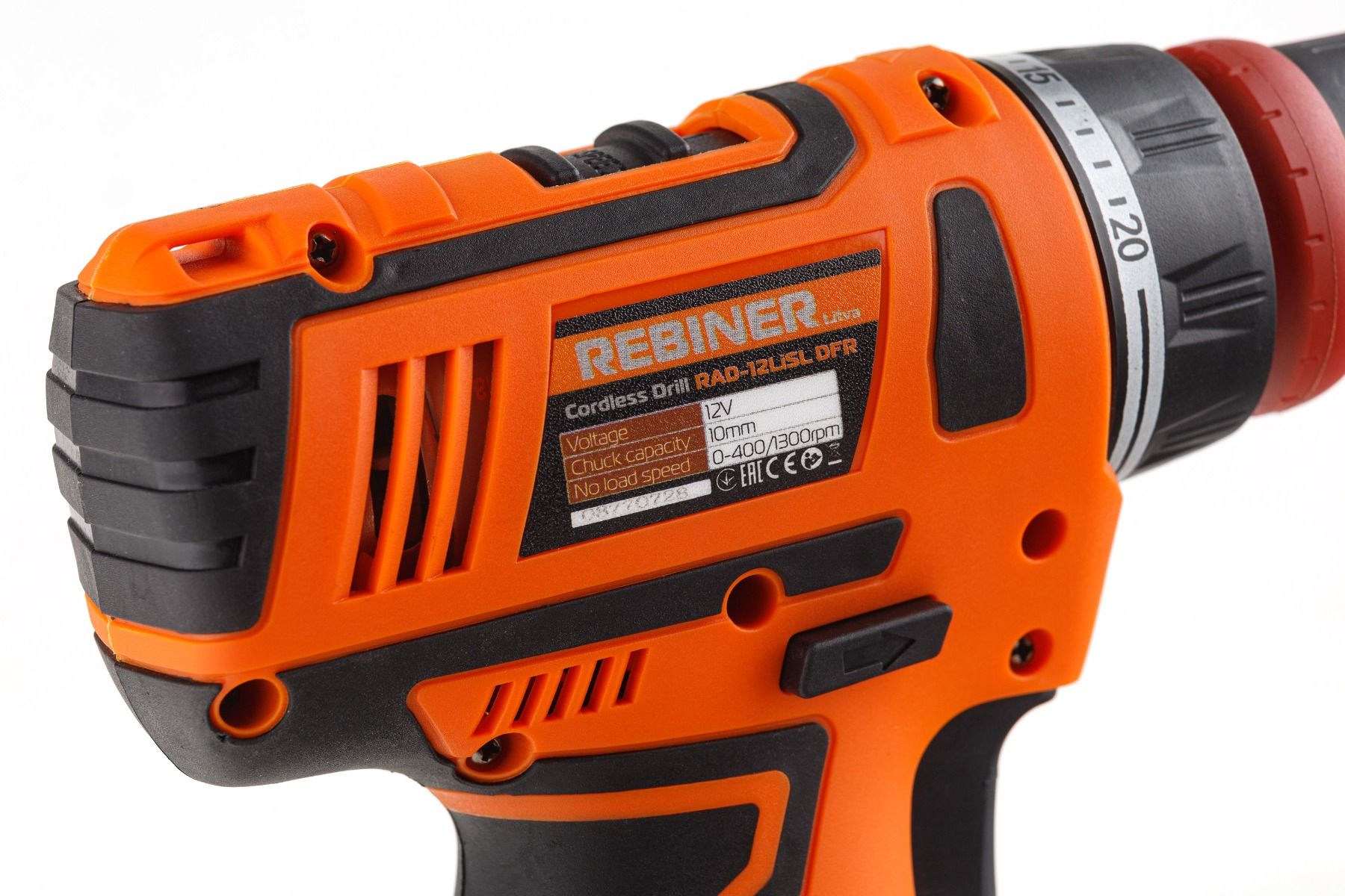 Шуруповерт REBINER RAD-12LiSL(SPEED LOCK) DFR