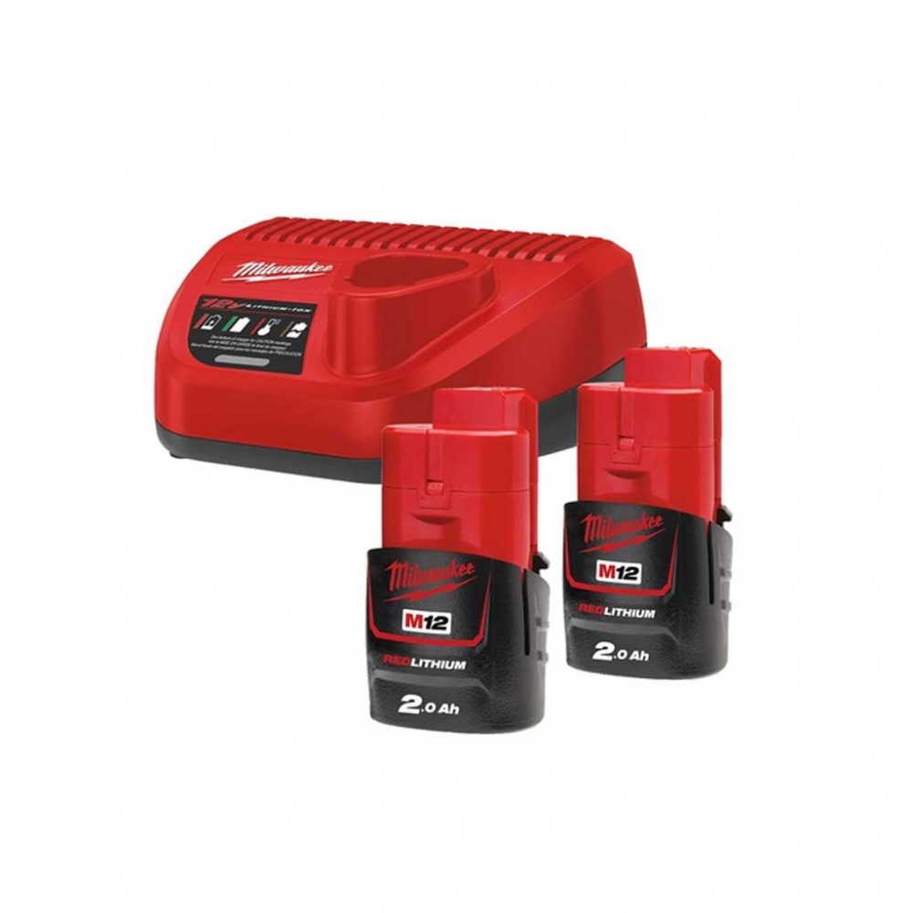 Енергокомплект Milwaukee M12 NRG-202