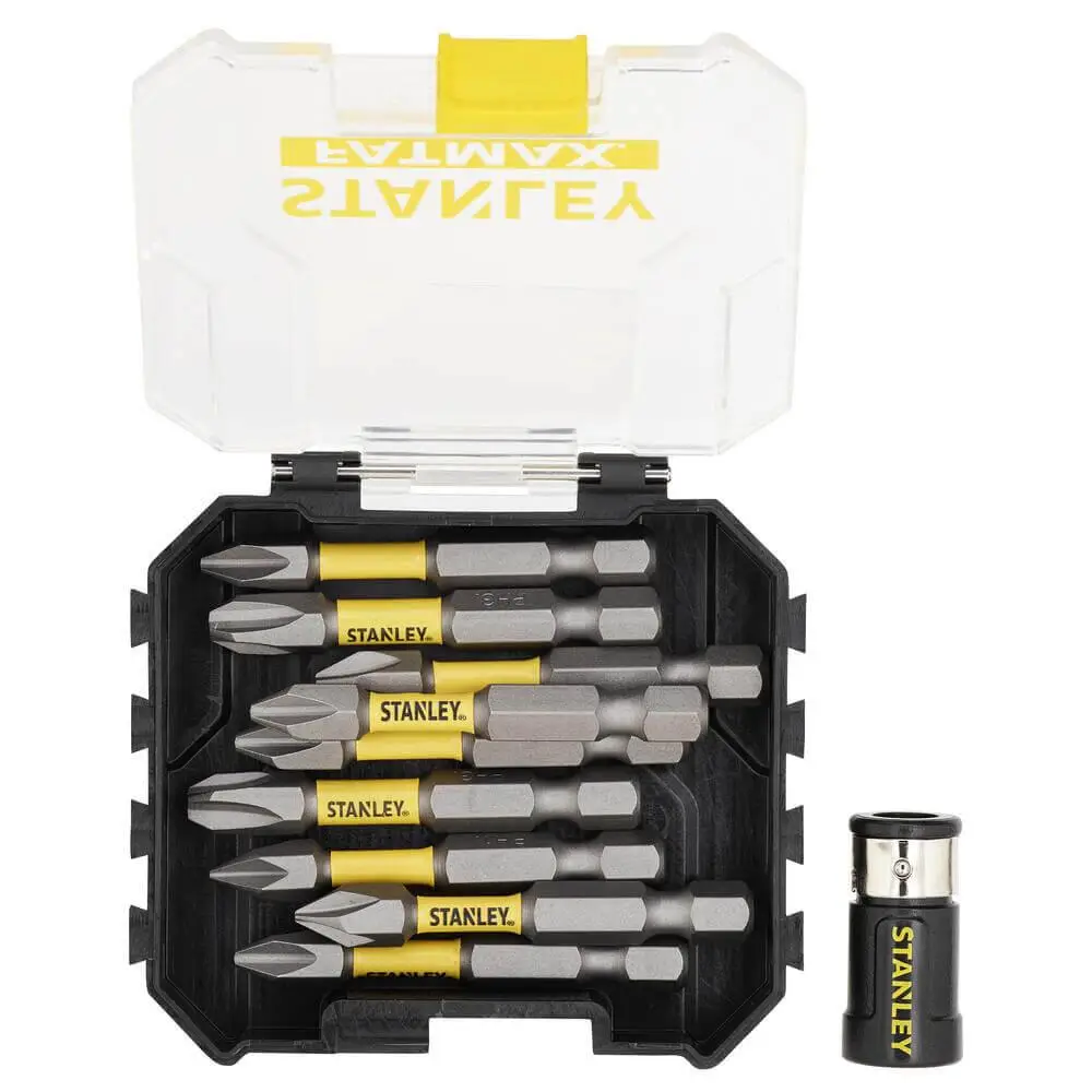 Набір бітів STANLEY FatMax, Ph1, Ph2, Ph3, 50 мм, 10 шт