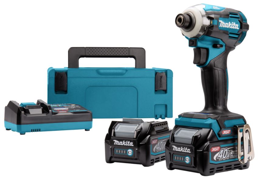 Шурупокрут ударний Makita XGT TD001GD201, 40 V Max