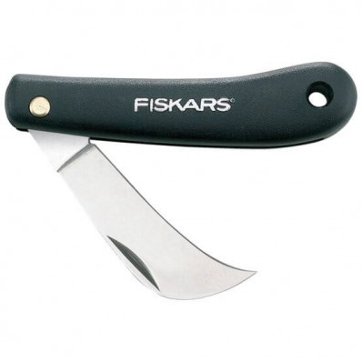 Нож Fiskars K62 для прививок изогнутый складной 170мм