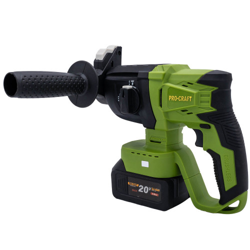 Перфоратор аккумуляторный PROCRAFT PHA-22 20В BL 2 режима, каркас