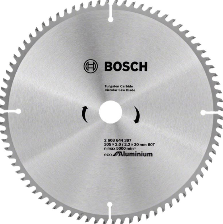 Диск пильний Bosch Eco for Aluminium Ø305 × 30мм 80T
