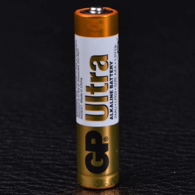 Батарейка GP Ultra Alkaline 24AU-S2, LR03, ААА, 1,5V, 1шт