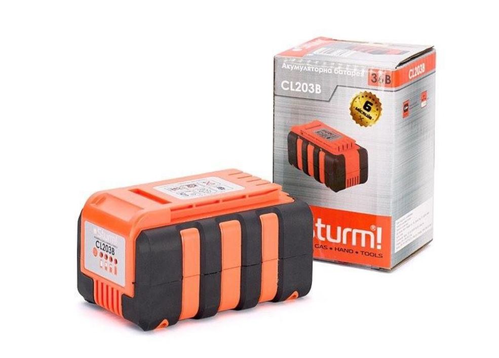 Акумуляторна батарея Sturm Li-lon CL203B 36B, 3A 