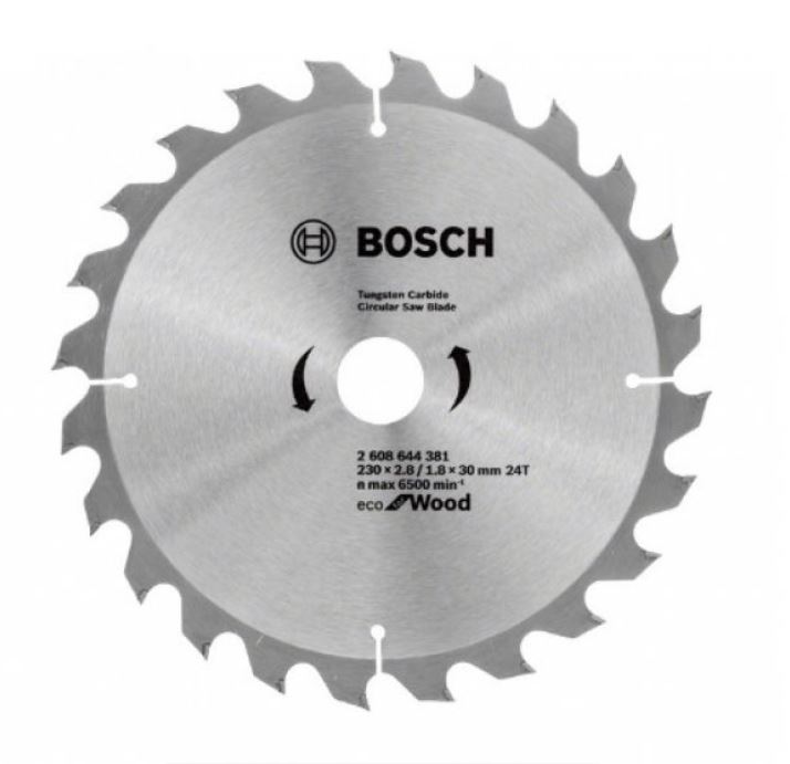 Диск пильный Bosch Eco for Wood Ø230 × 30мм 24T