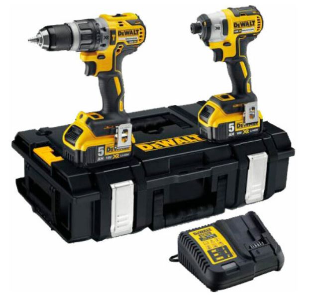 Набір акумуляторного інструменту DeWALT DCK266P2, з 2-х інструментів
