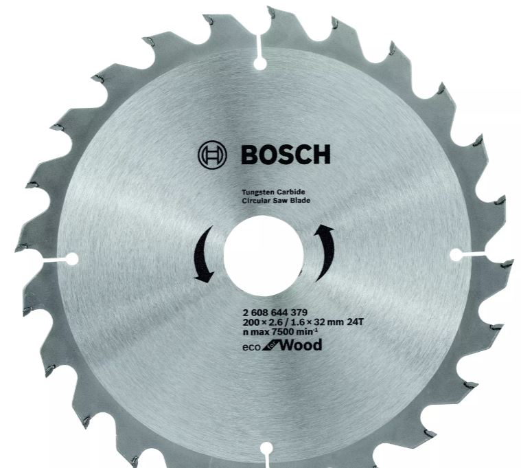 Диск пильный Bosch Eco for Wood Ø200 × 32мм 24T