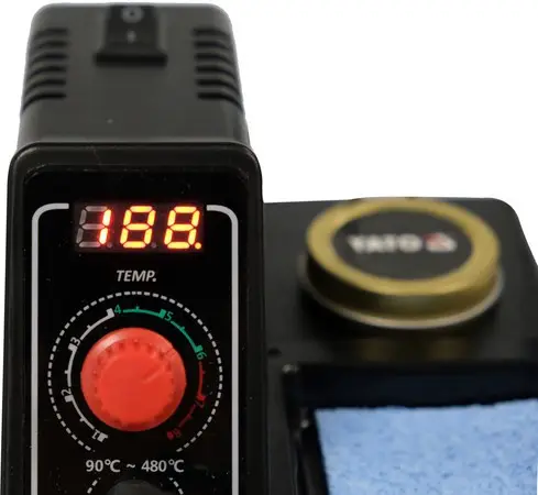 Паяльна станція Yato YT-82460, 60 Вт, 90-480°С, жало 900М, 230В