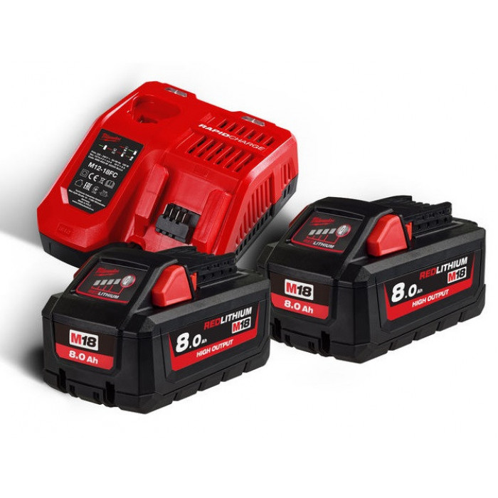 Энергокомплект Milwaukee M18 HNRG-802 + подарок