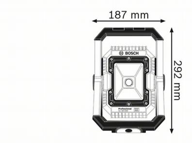 Ліхтар акумуляторний Bosch GLI 18V-1900, каркас