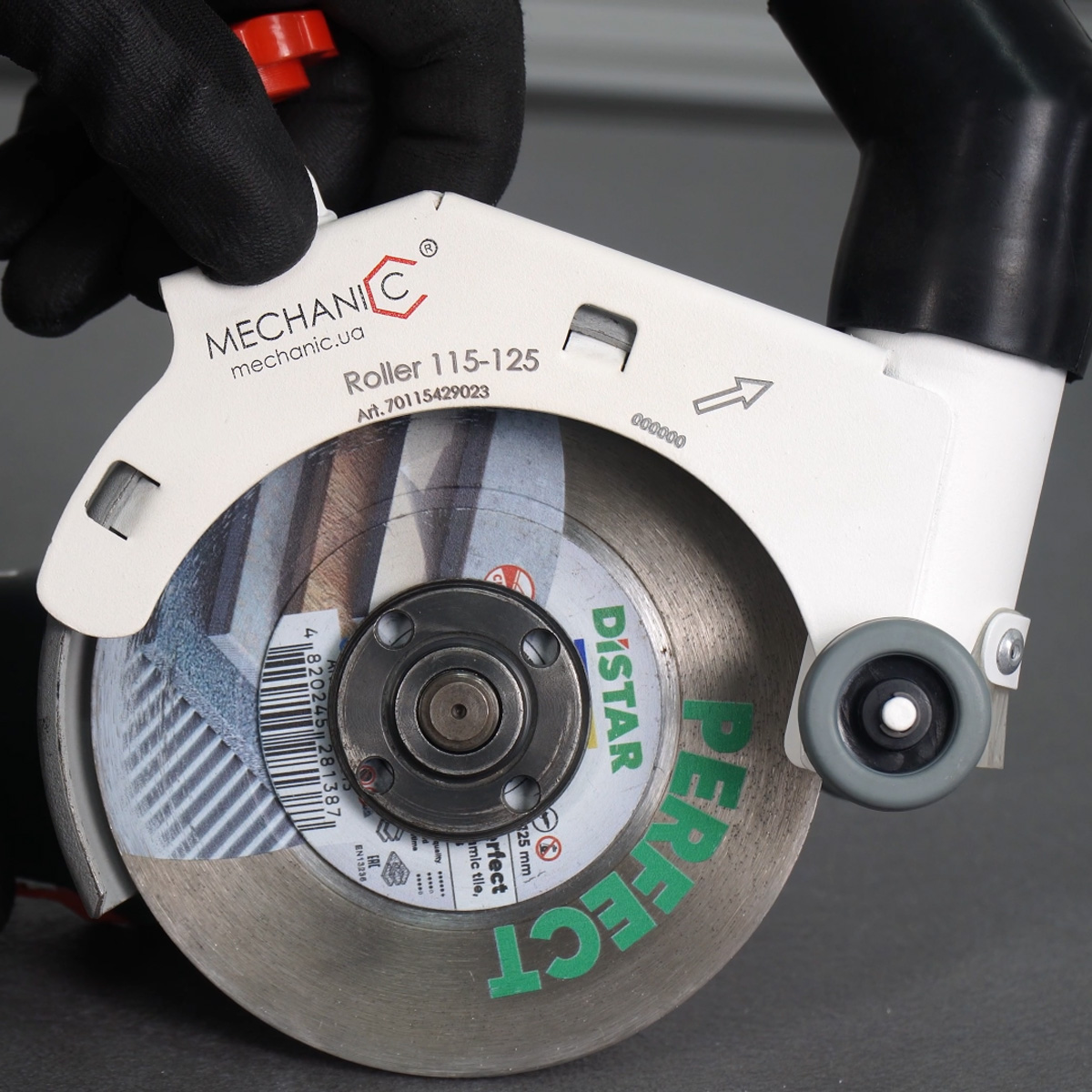 Кожух накладной MECHANIC™ Roller 115-125, для ушм