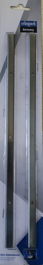 Ножі стругальні Scheppach HSS 330×12×1,5мм, для PLM1800, 2шт