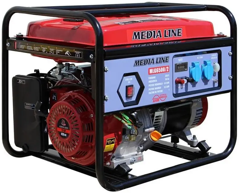 Бензиновый генератор AGT MediaLine MLG6500Е/2, 6,5 кВт