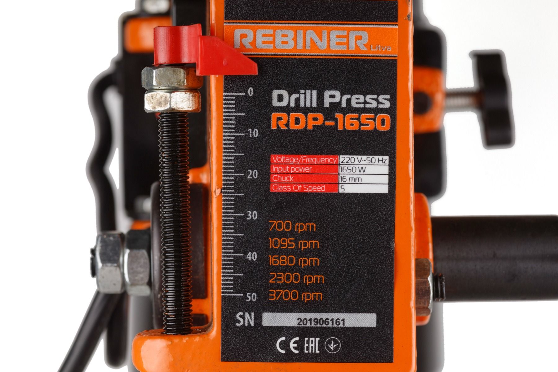 Сверлильный станок REBINER RDP-1650