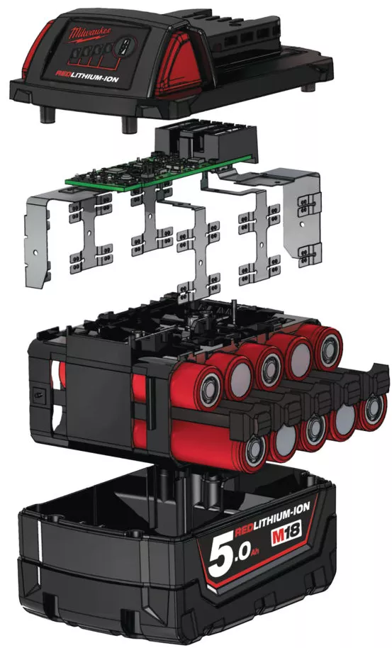 Акумуляторна батарея MILWAUKEE M18 B5