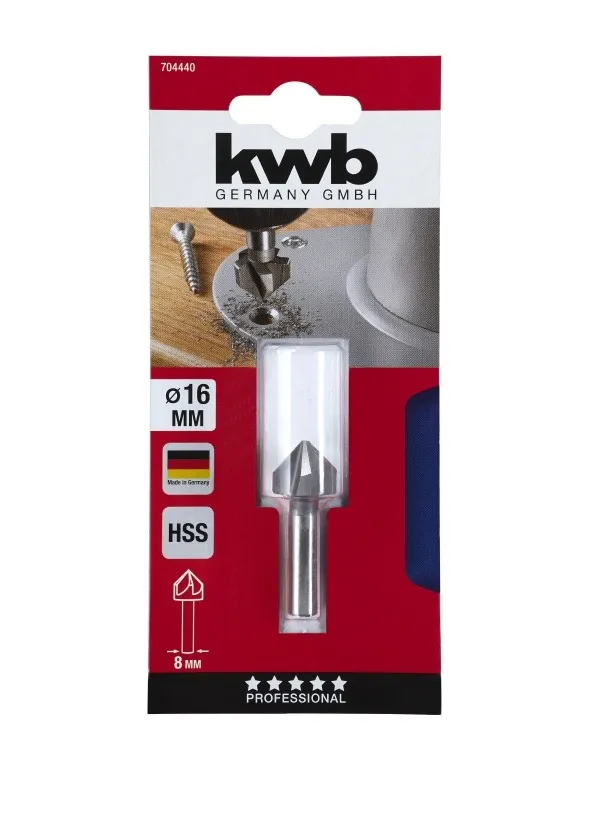Зенківка KWB по металу Ø16,0мм, HSS