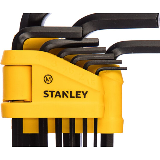 Набор Stanley 0-69-256 из 9-ти торцевых шестигранных г-образных ключей с шаровидным наконечником 
