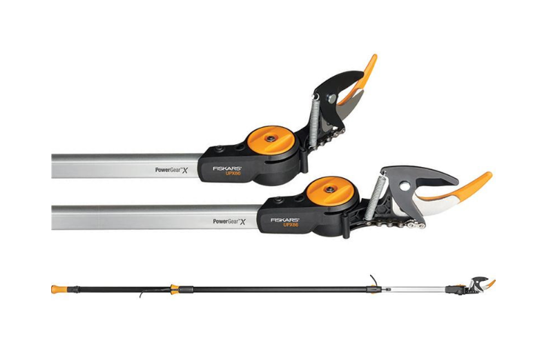 Веткорез высотный Fiskars PowerGear UPX86 телескопический 240-400см