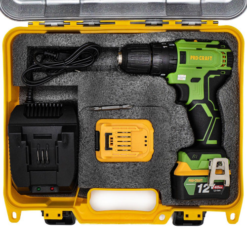 Шурупокрут PROCRAFT РI-18 BL 2*4Ar, ударний