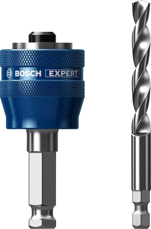 Переходник Bosch EXPERT Power Change Plus, 11мм, Ø16-152мм со сверлом HSS-G Ø7,15×105мм