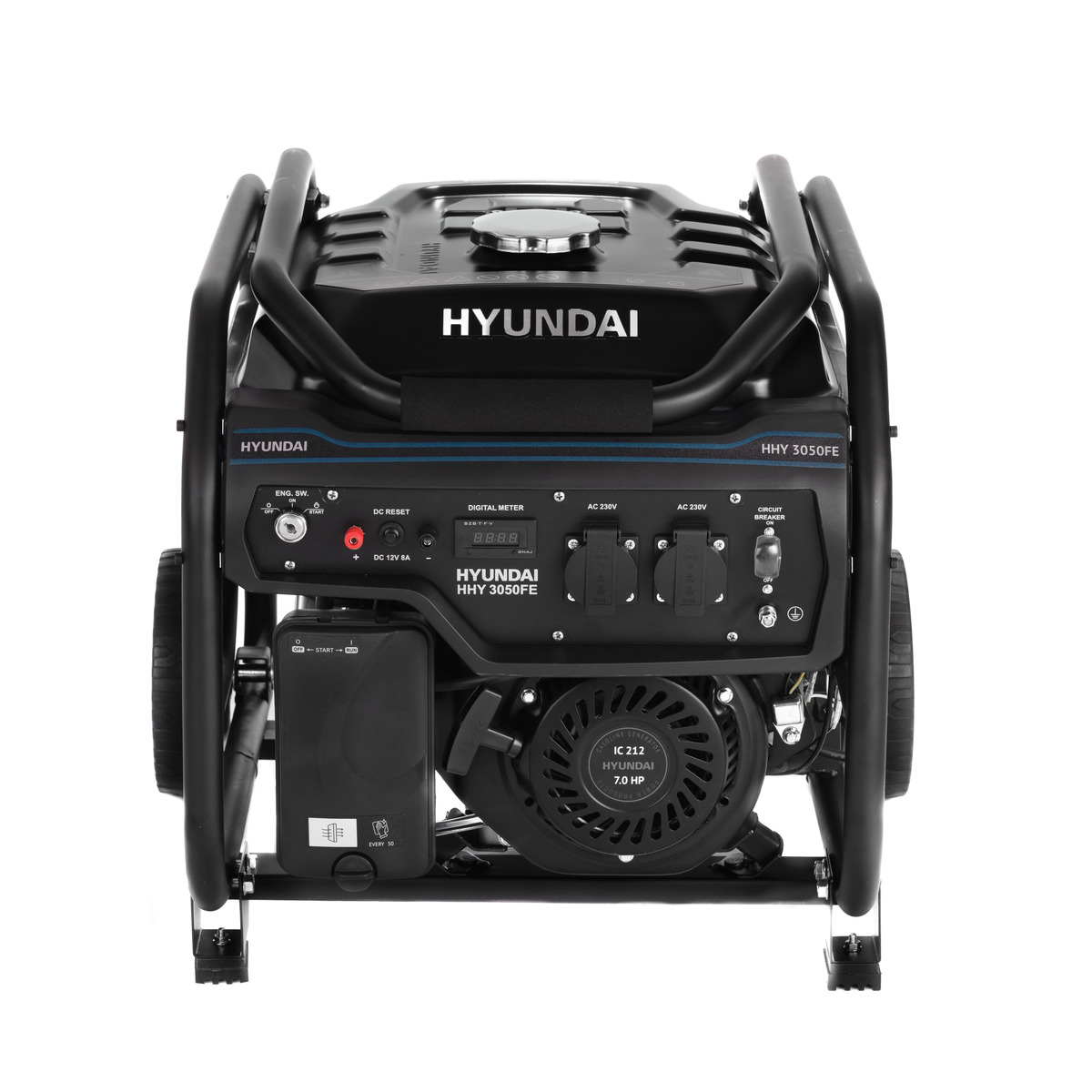 Бензиновый генератор Hyundai HHY 3050FE, 3,0 кВт
